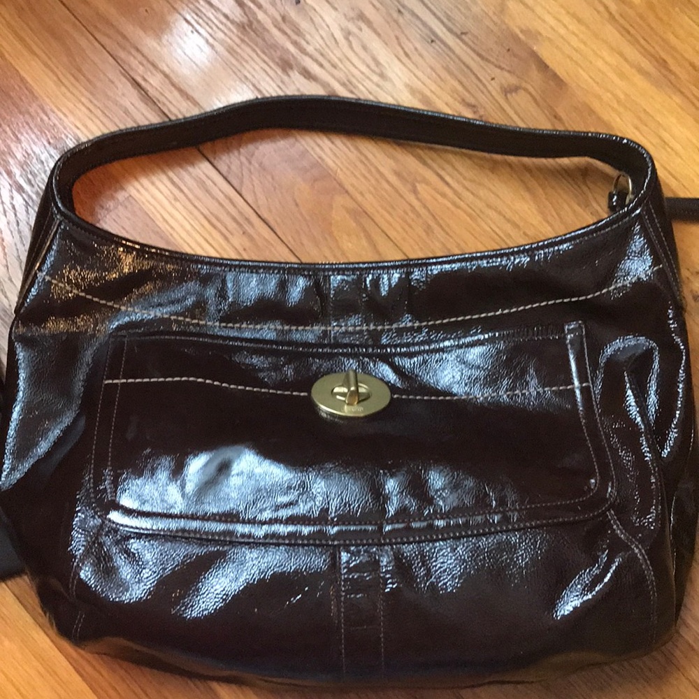 Coach patent leather Ergo